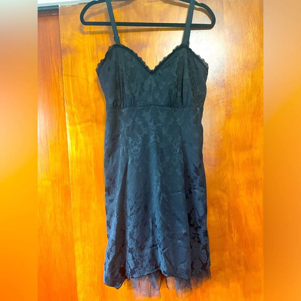 Royal Bones black corset dress